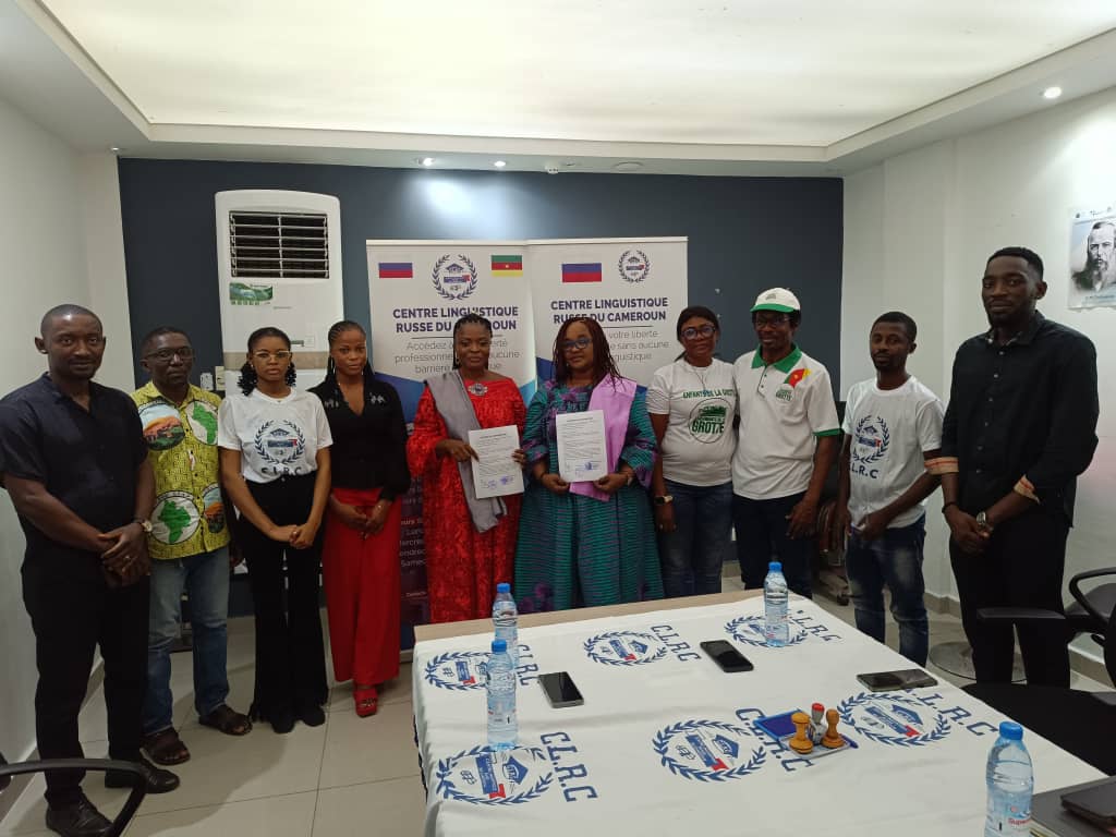 Partenariat : le Centre linguistique russe du Cameroun et l’Association Culturelle des Enfants de la Grotte main dans la main