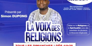 Médiasphère : La Voix Des Religions fait son débat sur Global Ltv