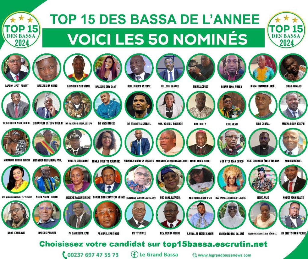 Top 15 des Bassa de l'année : voici les 50 présélectionnés